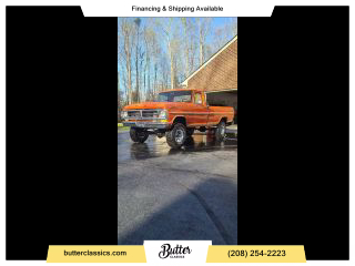 Image of 1972 FORD F100
