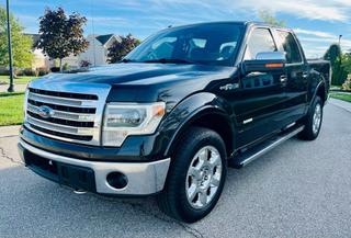 Image of 2014 FORD F150 SUPERCREW CAB LARIAT PICKUP 4D 6 1/2 FT