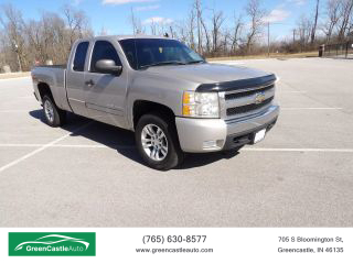 2008 CHEVROLET SILVERADO 1500 EXTENDED CAB PICKUP BEIGE AUTOMATIC - Greencastle Auto LLC, Greencastle, IN, 39.63570, -86.85279