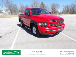 2003 DODGE RAM 1500 REGULAR CAB PICKUP RED AUTOMATIC - Greencastle Auto LLC, Greencastle, IN, 39.63570, -86.85279