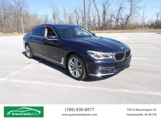 2016 BMW 7 SERIES SEDAN BLUE AUTOMATIC - Greencastle Auto LLC, Greencastle, IN, 39.63570, -86.85279