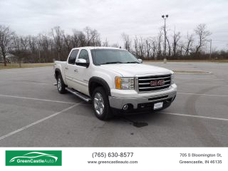 2012 GMC SIERRA 1500 CREW CAB PICKUP WHITE AUTOMATIC - Greencastle Auto LLC, Greencastle, IN, 39.63570, -86.85279