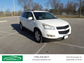 2012 CHEVROLET TRAVERSE SUV WHITE AUTOMATIC - Greencastle Auto LLC, Greencastle, IN, 39.63570, -86.85279