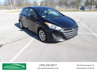 2016 HYUNDAI ELANTRA GT HATCHBACK BLACK AUTOMATIC - Greencastle Auto LLC, Greencastle, IN, 39.63570, -86.85279