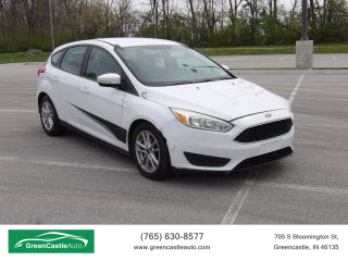 2017 FORD FOCUS HATCHBACK WHITE AUTOMATIC - Greencastle Auto LLC, Greencastle, IN, 39.63570, -86.85279