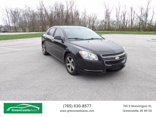 2012 CHEVROLET MALIBU  BLACK AUTOMATIC - Greencastle Auto LLC, Greencastle, IN, 39.63570, -86.85279