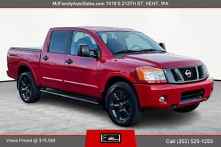 Image of 2012 NISSAN TITAN CREW CAB S PICKUP 4D 5 1/2 FT