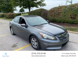 2011 HONDA ACCORD SEDAN GRAY AUTOMATIC - Auto Nova LLC in Saint Louis, MO 38.533966984077004, -90.28708364785517