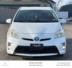 2014 TOYOTA PRIUS HATCHBACK WHITE AUTOMATIC - Auto Nova LLC in Saint Louis, MO 38.533966984077004, -90.28708364785517