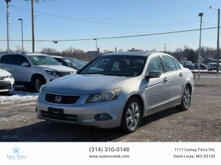 2008 HONDA ACCORD SEDAN SILVER AUTOMATIC - Auto Nova LLC in Saint Louis, MO 38.533966984077004, -90.28708364785517