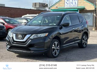 2018 NISSAN ROGUE SUV BLACK AUTOMATIC - Auto Nova LLC in Saint Louis, MO 38.533966984077004, -90.28708364785517