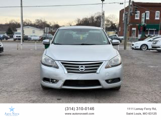 2015 NISSAN SENTRA SEDAN SILVER AUTOMATIC - Auto Nova LLC in Saint Louis, MO 38.533966984077004, -90.28708364785517