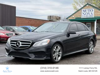 2014 MERCEDES-BENZ E-CLASS SEDAN BLACK AUTOMATIC - Auto Nova LLC in Saint Louis, MO 38.533966984077004, -90.28708364785517