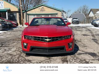 2013 CHEVROLET CAMARO CONVERTIBLE RED AUTOMATIC - Auto Nova LLC in Saint Louis, MO 38.533966984077004, -90.28708364785517