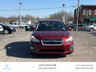 2013 SUBARU IMPREZA WAGON RED AUTOMATIC - Auto Nova LLC in Saint Louis, MO 38.533966984077004, -90.28708364785517