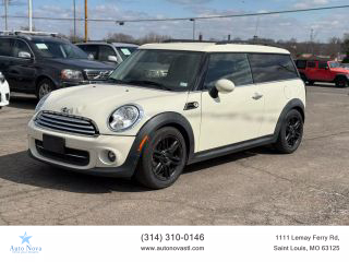 2014 MINI CLUBMAN HATCHBACK WHITE AUTOMATIC - Auto Nova LLC in Saint Louis, MO 38.533966984077004, -90.28708364785517