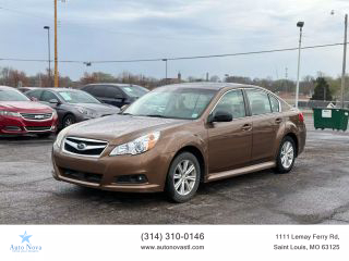 2011 SUBARU LEGACY SEDAN BROWN AUTOMATIC - Auto Nova LLC in Saint Louis, MO 38.533966984077004, -90.28708364785517