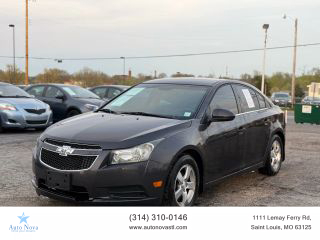 2014 CHEVROLET CRUZE SEDAN GRAY AUTOMATIC - Auto Nova LLC in Saint Louis, MO 38.533966984077004, -90.28708364785517