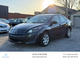 2011 MAZDA MAZDA3 SEDAN BLACK AUTOMATIC - Auto Nova LLC in Saint Louis, MO 38.533966984077004, -90.28708364785517