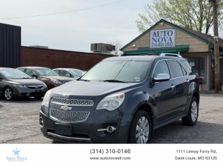 2011 CHEVROLET EQUINOX SUV GRAY AUTOMATIC - Auto Nova LLC in Saint Louis, MO 38.533966984077004, -90.28708364785517