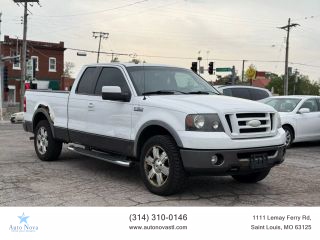 2007 FORD F150 SUPER CAB PICKUP WHITE AUTOMATIC - Auto Nova LLC in Saint Louis, MO 38.533966984077004, -90.28708364785517