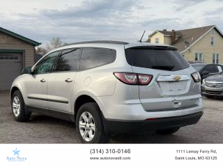 2015 CHEVROLET TRAVERSE SUV SILVER AUTOMATIC - Auto Nova LLC in Saint Louis, MO 38.533966984077004, -90.28708364785517