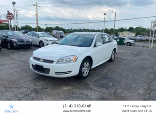 2014 CHEVROLET IMPALA LIMITED SEDAN WHITE AUTOMATIC - Auto Nova LLC in Saint Louis, MO 38.533966984077004, -90.28708364785517