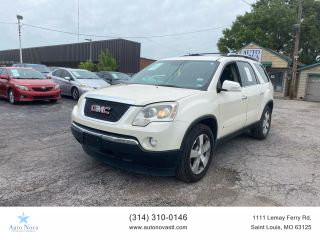 2009 GMC ACADIA SUV WHITE AUTOMATIC - Auto Nova LLC in Saint Louis, MO 38.533966984077004, -90.28708364785517