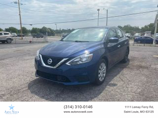 2018 NISSAN SENTRA SEDAN BLUE AUTOMATIC - Auto Nova LLC in Saint Louis, MO 38.533966984077004, -90.28708364785517