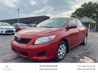 2009 TOYOTA COROLLA SEDAN RED AUTOMATIC - Auto Nova LLC in Saint Louis, MO 38.533966984077004, -90.28708364785517