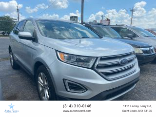 2015 FORD EDGE SUV SILVER AUTOMATIC - Auto Nova LLC in Saint Louis, MO 38.533966984077004, -90.28708364785517