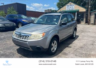 2011 SUBARU FORESTER SUV SILVER MANUAL - Auto Nova LLC in Saint Louis, MO 38.533966984077004, -90.28708364785517