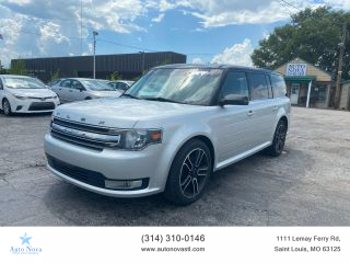 2014 FORD FLEX SUV SILVER AUTOMATIC - Auto Nova LLC in Saint Louis, MO 38.533966984077004, -90.28708364785517