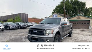 2013 FORD F150 SUPERCREW CAB PICKUP GRAY AUTOMATIC - Auto Nova LLC in Saint Louis, MO 38.533966984077004, -90.28708364785517