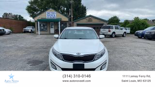 2015 KIA OPTIMA SEDAN WHITE AUTOMATIC - Auto Nova LLC in Saint Louis, MO 38.533966984077004, -90.28708364785517