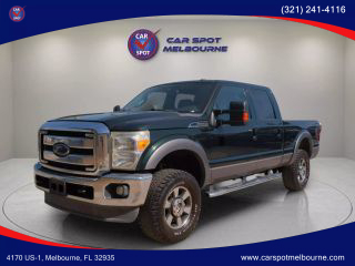 Image of 2012 FORD F250 SUPER DUTY CREW CAB LARIAT PICKUP 4D 6 3/4 FT