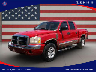 Image of 2005 DODGE DAKOTA QUAD CAB LARAMIE PICKUP 4D 5 1/2 FT