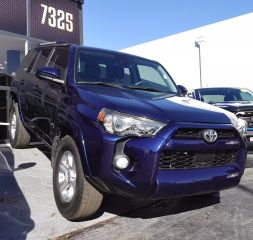 2021 TOYOTA 4RUNNER SUV BLUE AUTOMATIC - Key Deer Motors in Miami, FL 25.73433366862614, -80.31309337727085