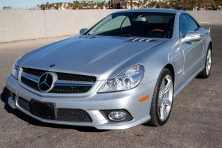 2009 MERCEDES-BENZ SL-CLASS CONVERTIBLE SILVER AUTOMATIC - RevEuro LLV, Las Vegas, NV, 36.05773, -115.17612