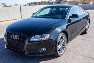 2010 AUDI A5 COUPE BLACK AUTOMATIC - RevEuro LLV, Las Vegas, NV, 36.05773, -115.17612