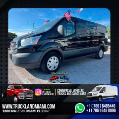 2017 FORD TRANSIT 150 VAN W/SLIDING SIDE DOOR W/RWB VAN