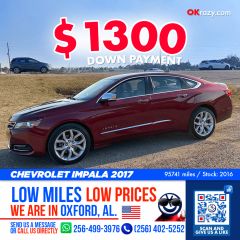 2017 CHEVROLET IMPALA PREMIER
