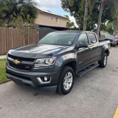 2016 CHEVROLET COLORADO CREW CAB PICKUP GRAY AUTOMATIC - Key Deer Motors in Miami, FL 25.73433366862614, -80.31309337727085
