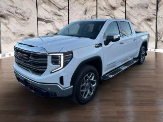 2023 GMC SIERRA 1500 CREW CAB PICKUP WHITE AUTOMATIC - CU Auto Sales and Service, Millcreek, UT, 40.68174, -111.88894