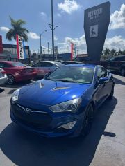 2016 HYUNDAI GENESIS COUPE COUPE BLUE MANUAL - Key Deer Motors in Miami, FL 25.73433366862614, -80.31309337727085