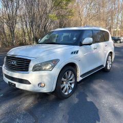 2014 INFINITI QX80 SUV AUTOMATIC - Key Deer Motors in Miami, FL 25.73433366862614, -80.31309337727085