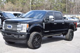 Image of 2018 FORD F250 SUPER DUTY CREW CAB PLATINUM PICKUP 4D 6 3/4 FT