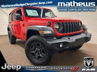 2025 JEEP WRANGLER 4 DOOR SPORT S SPORT UTILITY 4D