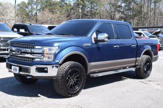 Image of 2018 FORD F150 SUPERCREW CAB LARIAT PICKUP 4D 5 1/2 FT