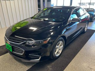 2018 CHEVROLET MALIBU SEDAN BLACK AUTOMATIC - Muths Motors, Omaha, NE, 41.21354, -96.01267